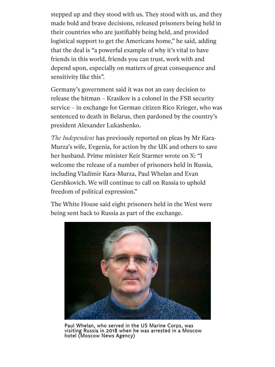 The Independent Daily Edition Newspaper Preview Pages