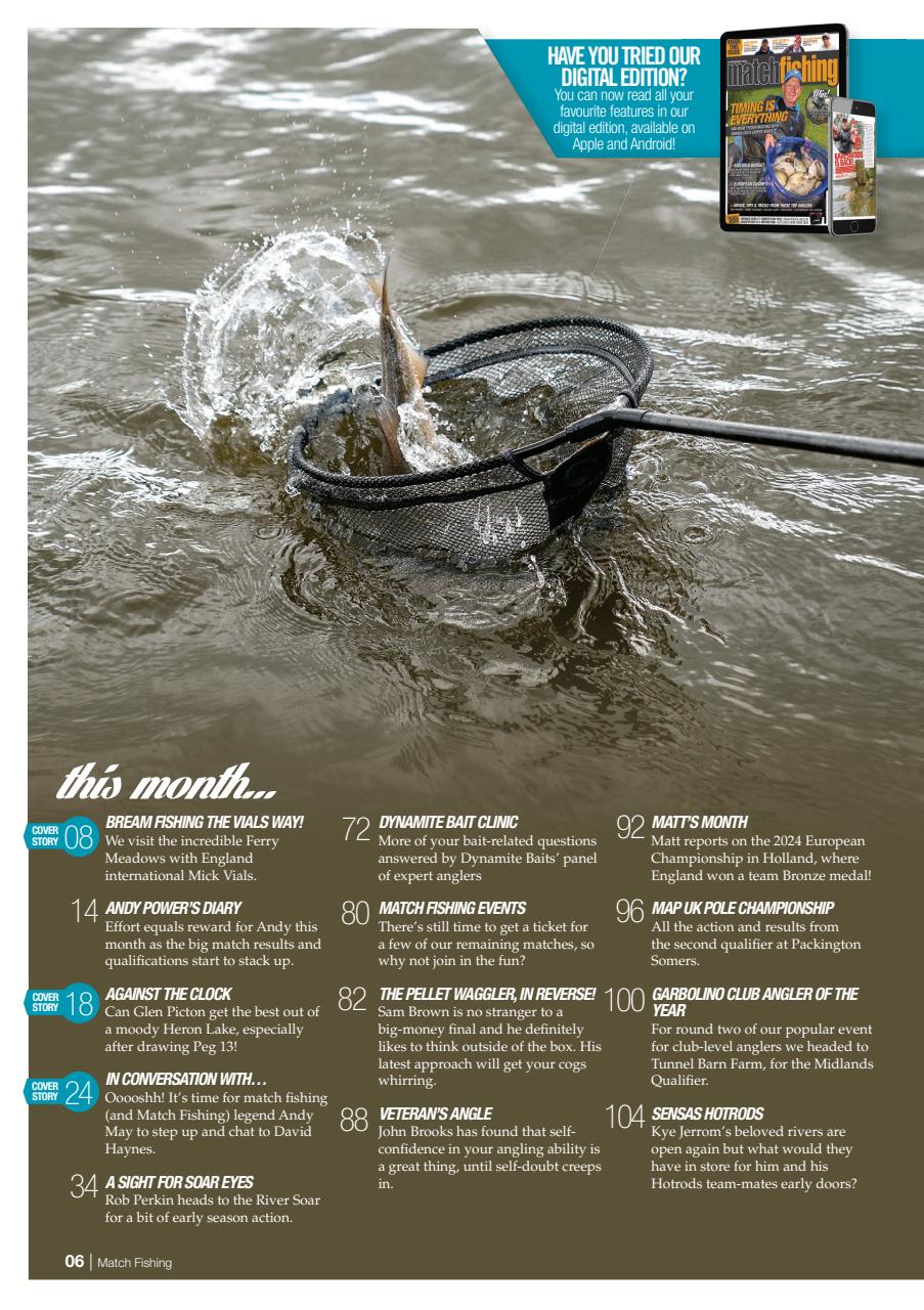 Match Fishing Preview Pages