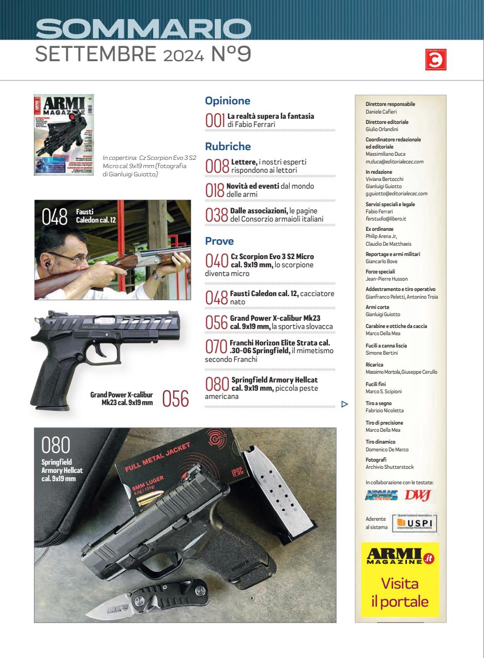 ARMI MAGAZINE Preview Pages