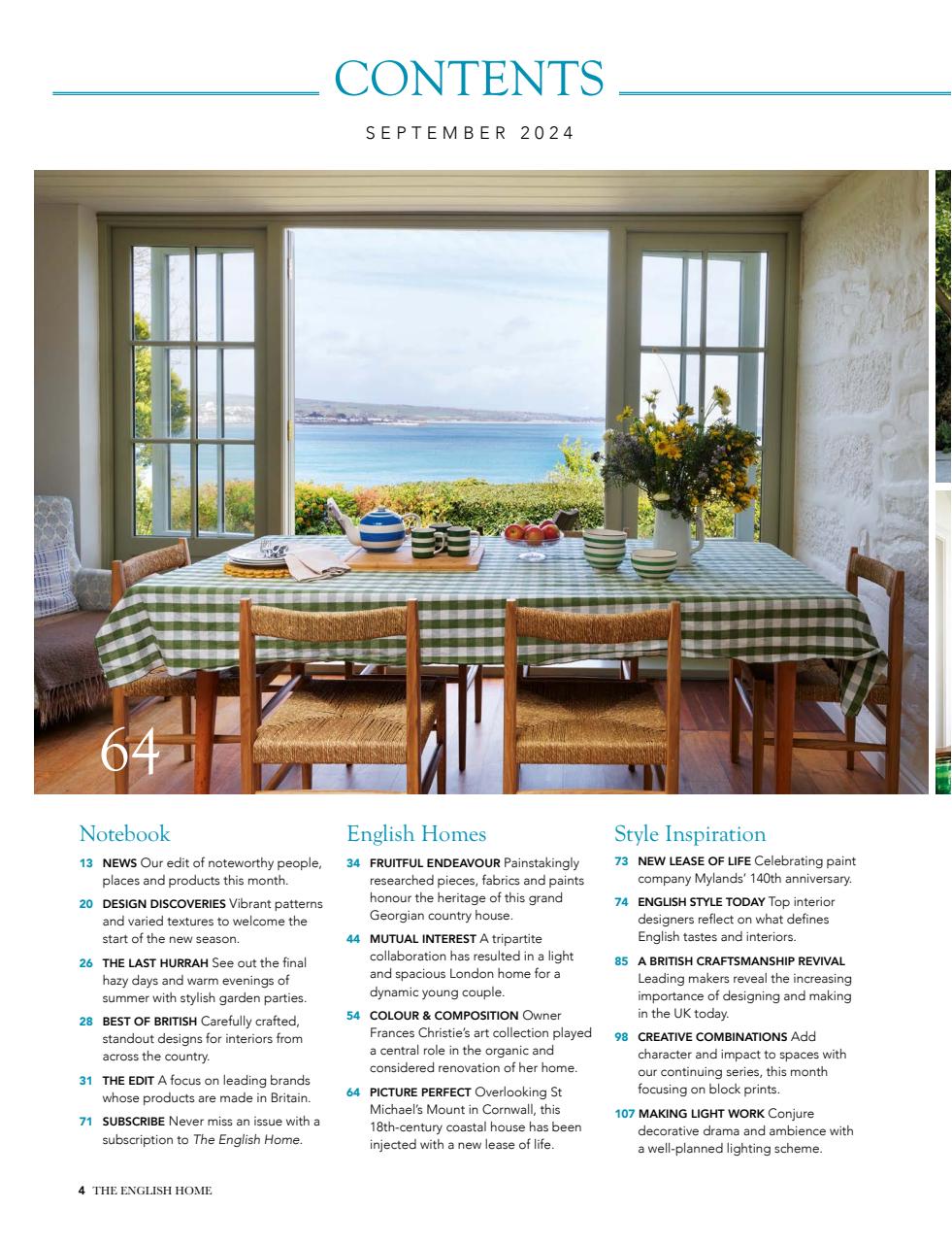 The English Home Preview Pages