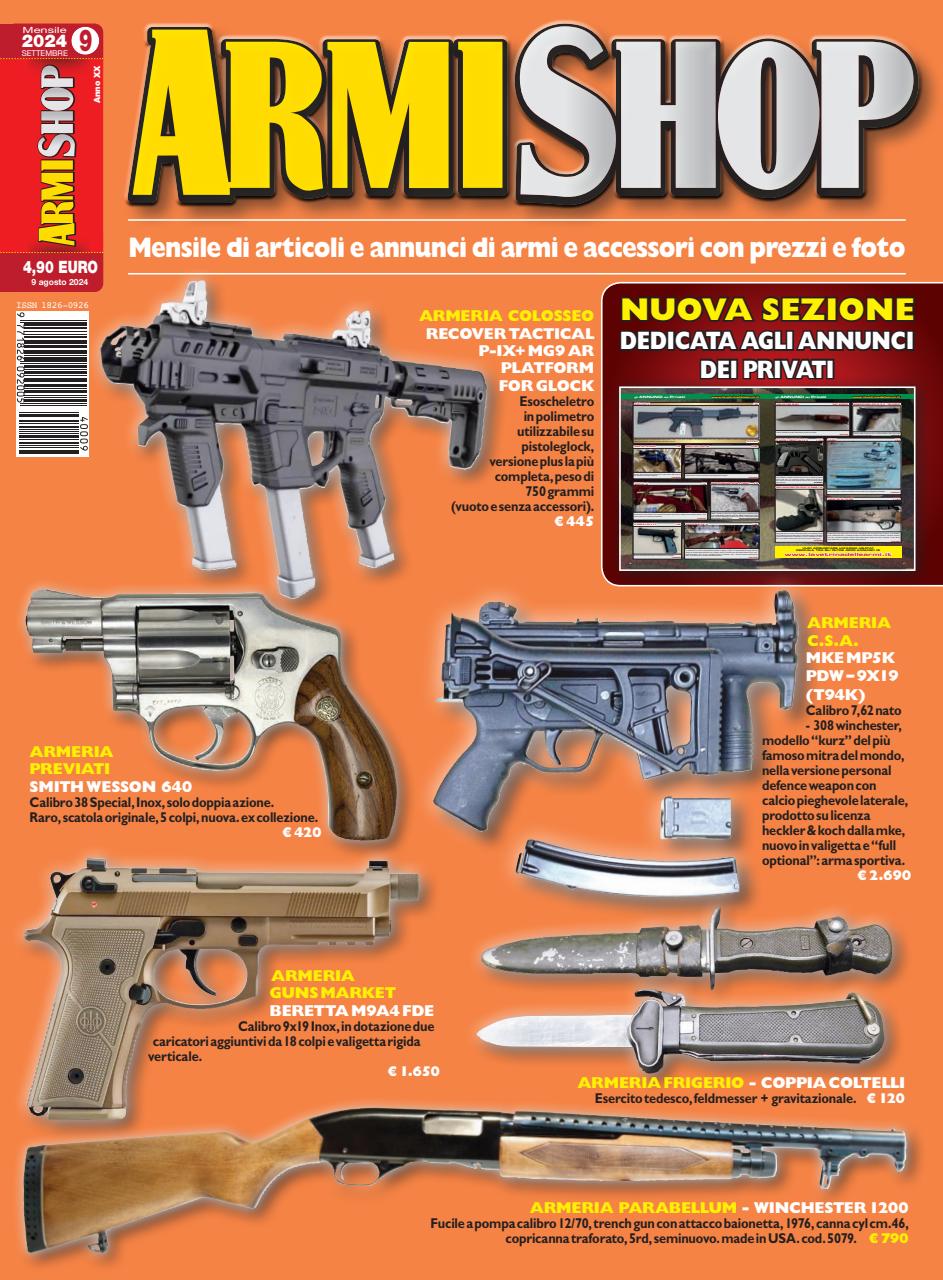 ARMI SHOP Preview Pages