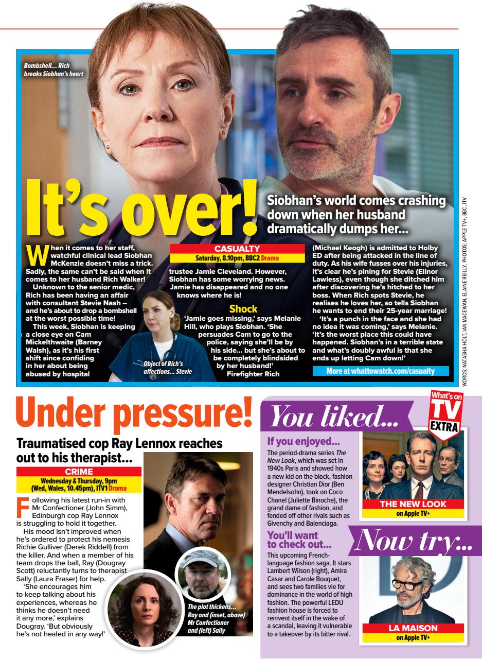 What's on TV Preview Pages
