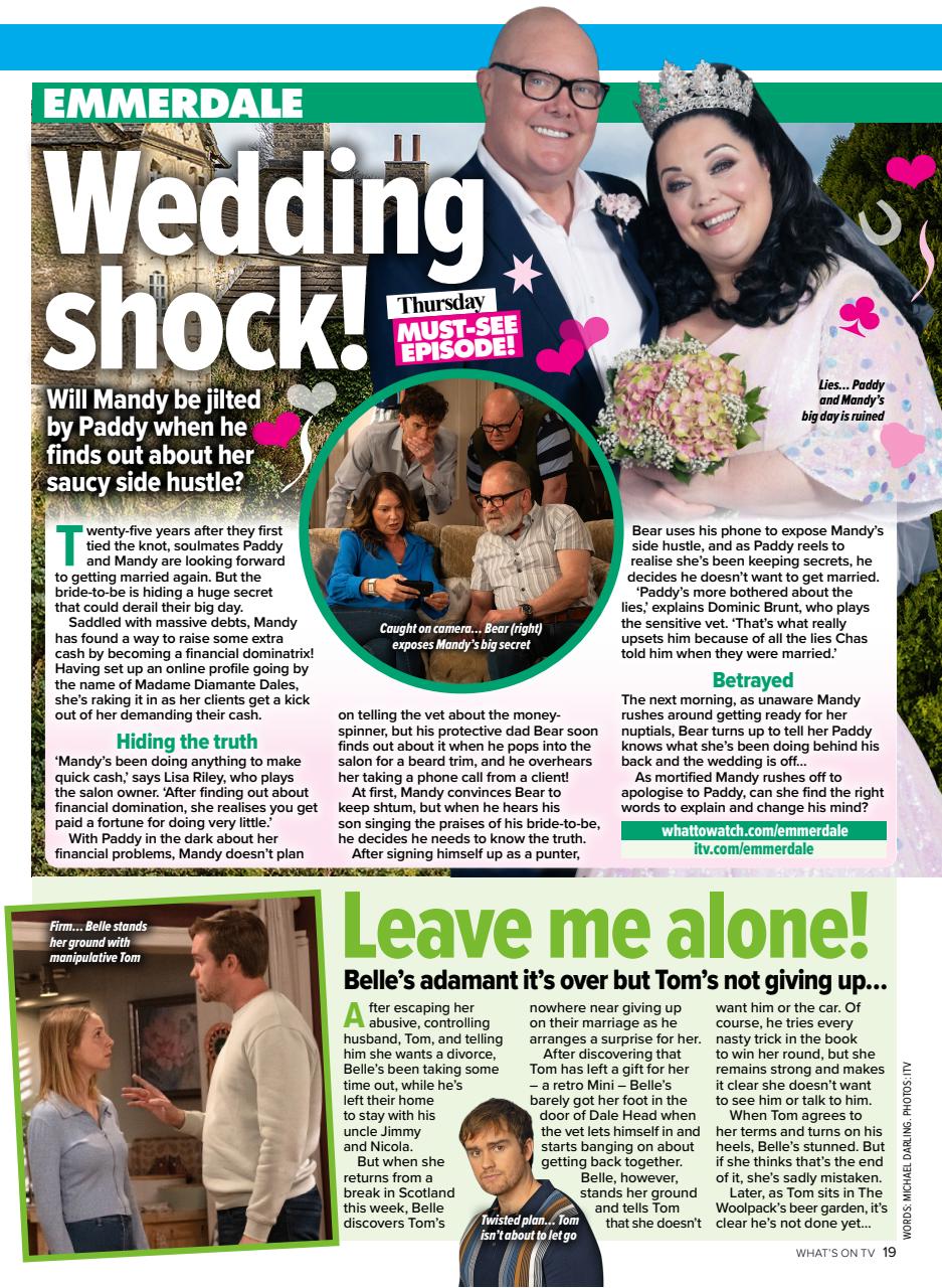 What's on TV Preview Pages