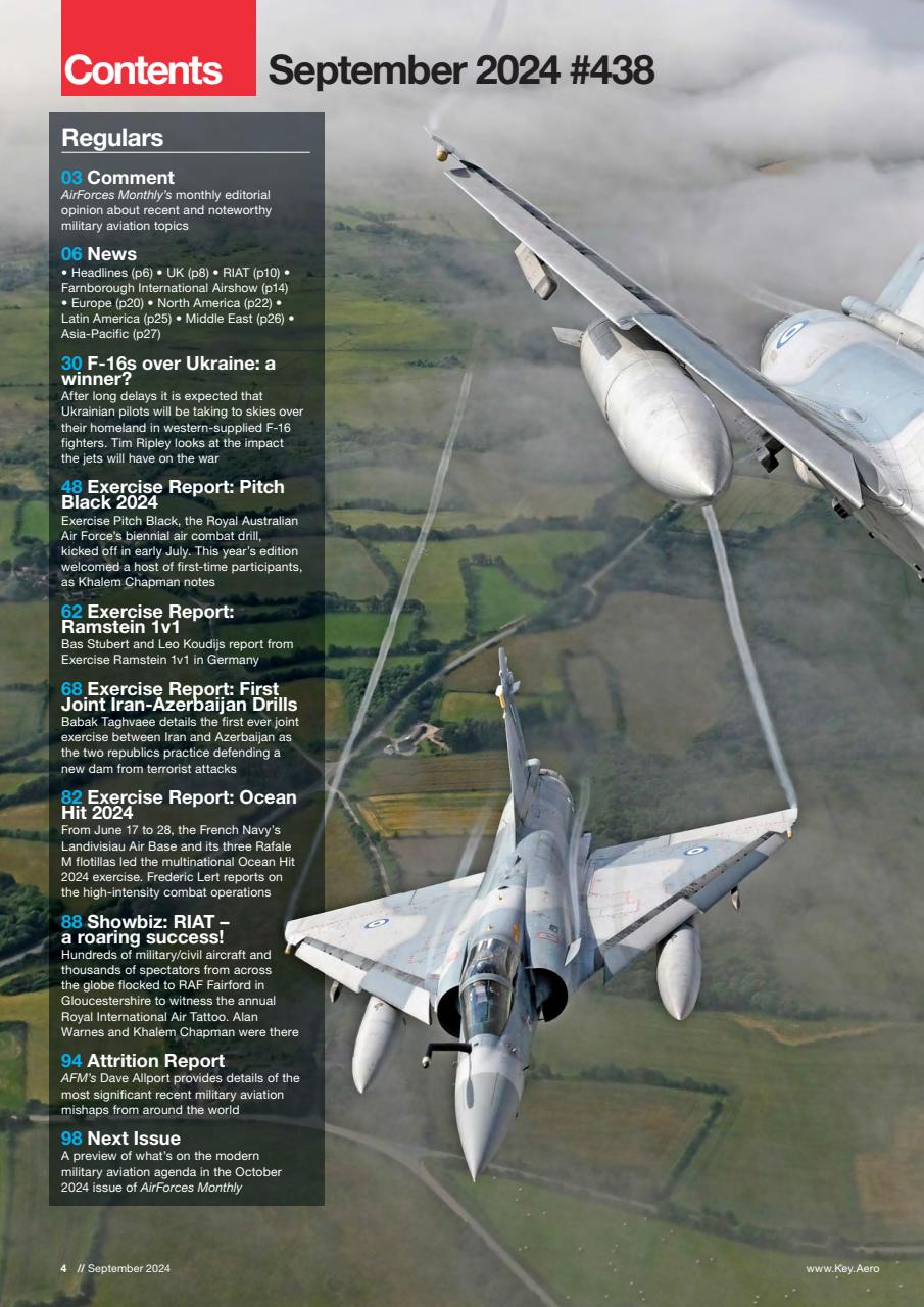 AirForces Monthly Preview Pages