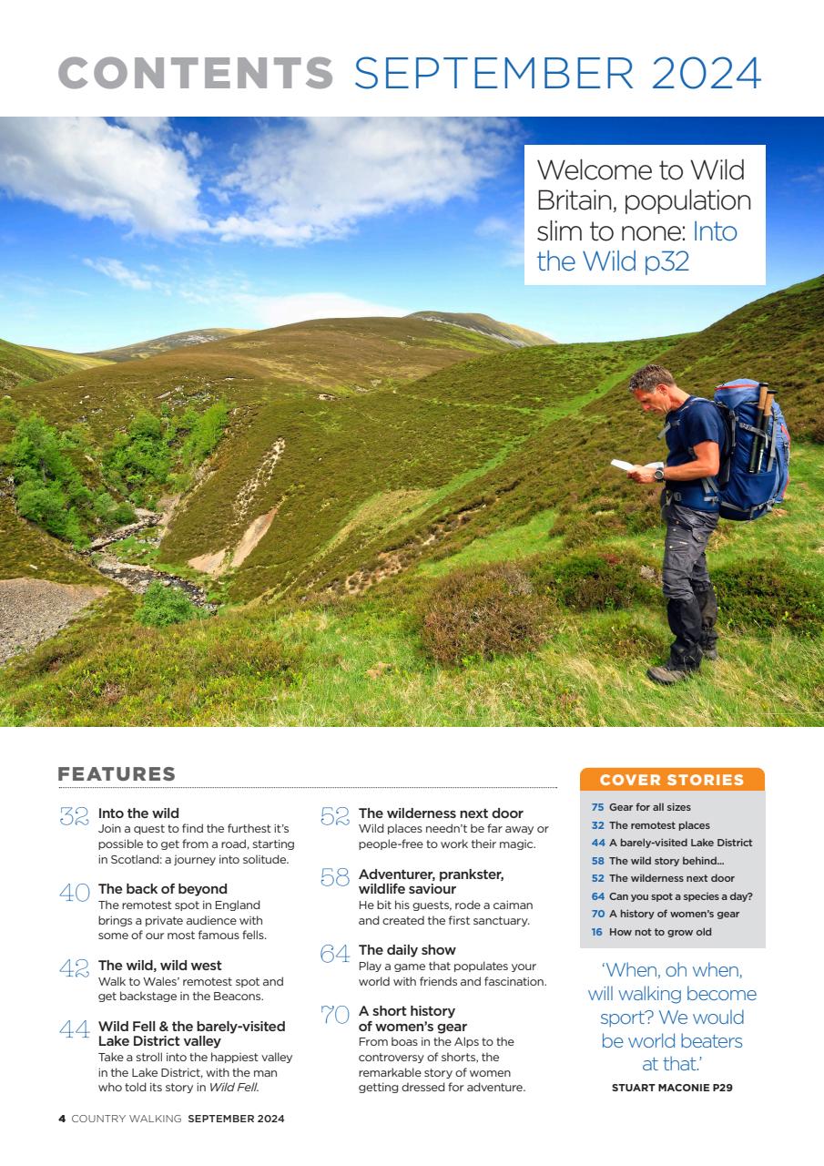 Country Walking Preview Pages