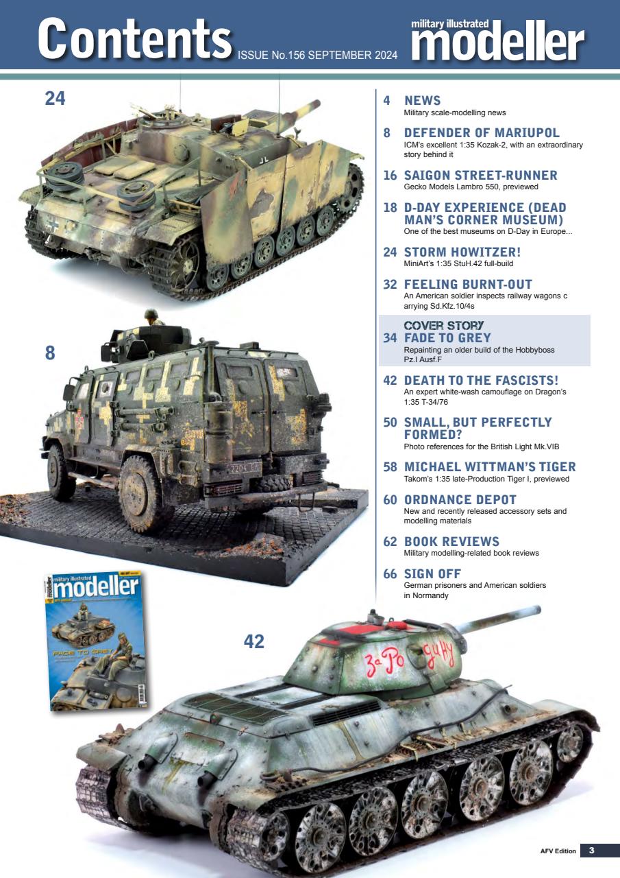 MIM: AFV Edition Preview Pages