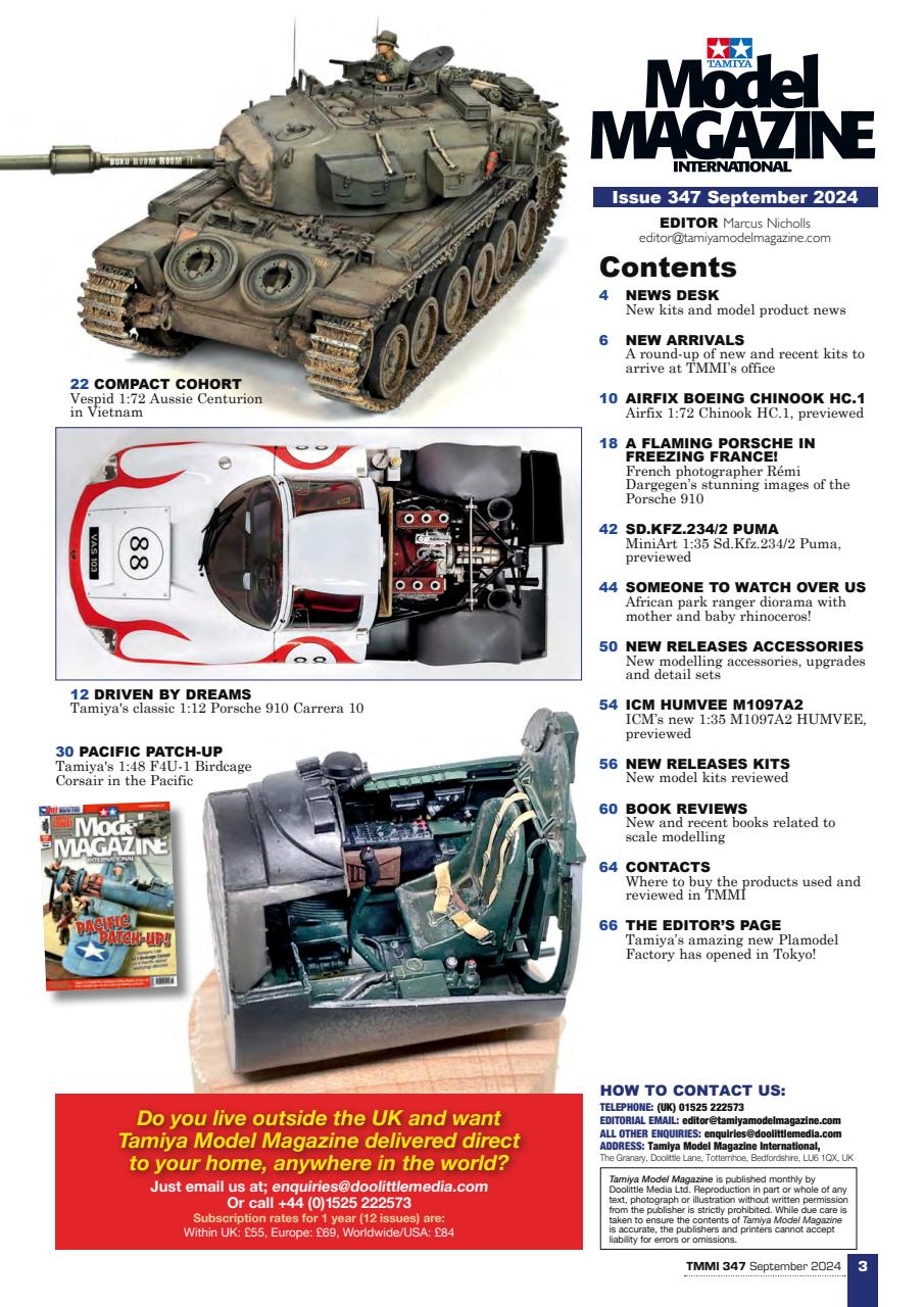 Tamiya Model Magazine Preview Pages