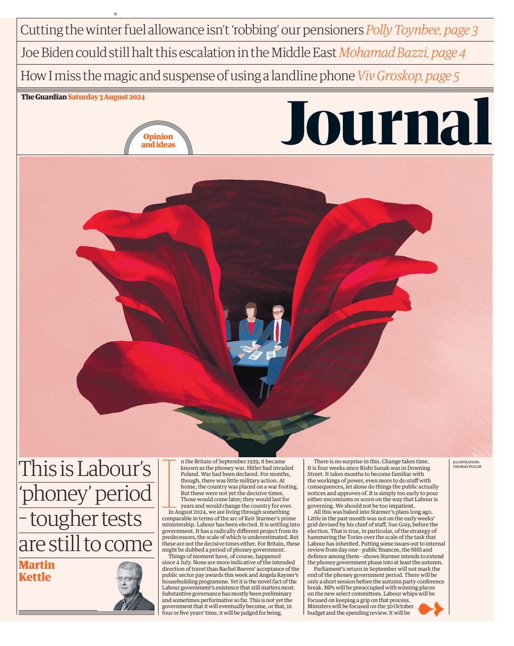 The Guardian Newspaper Preview Pages