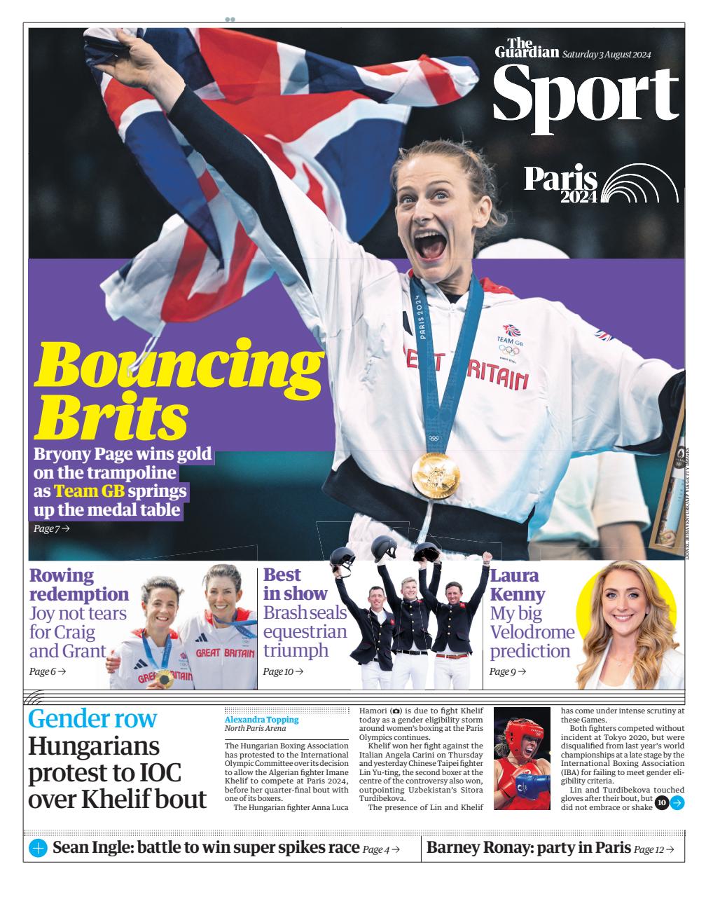 The Guardian Newspaper Preview Pages