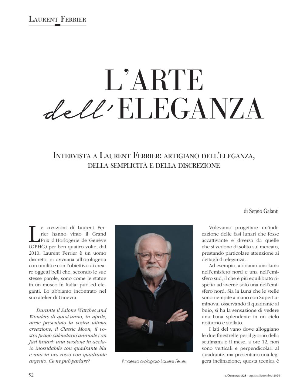 L'Orologio Preview Pages