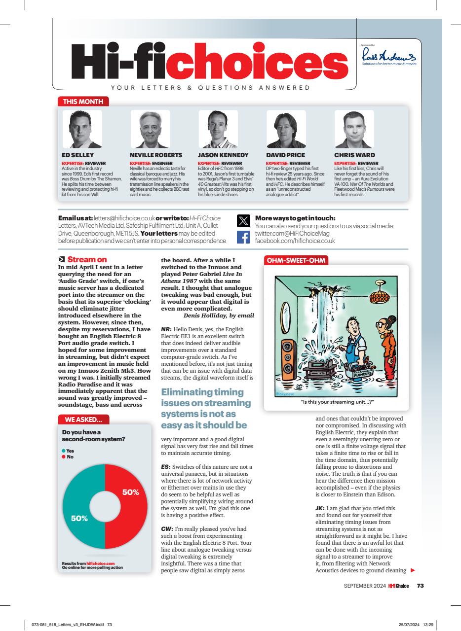 Hi-Fi Choice Preview Pages
