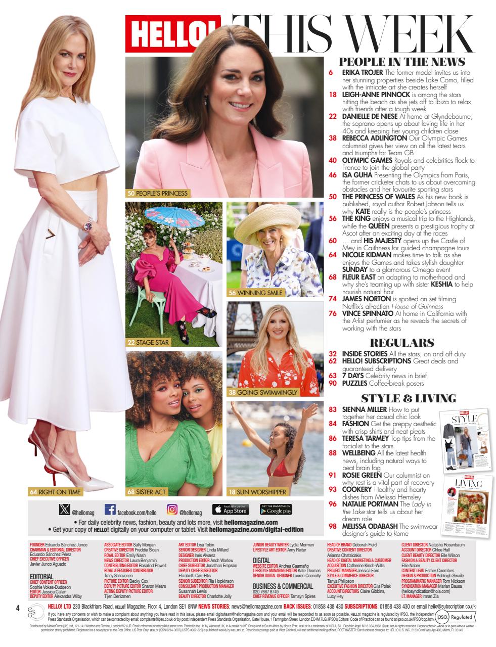 Hello! Magazine Preview Pages