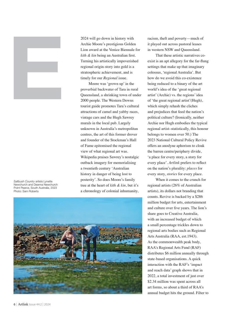 Artlink Magazine Preview Pages