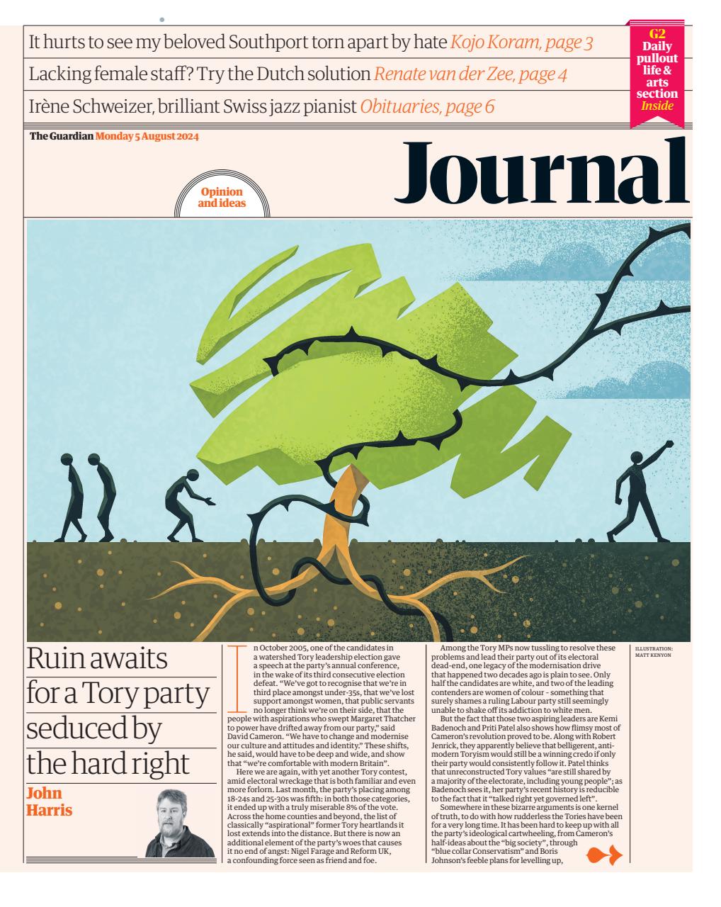 The Guardian Newspaper Preview Pages