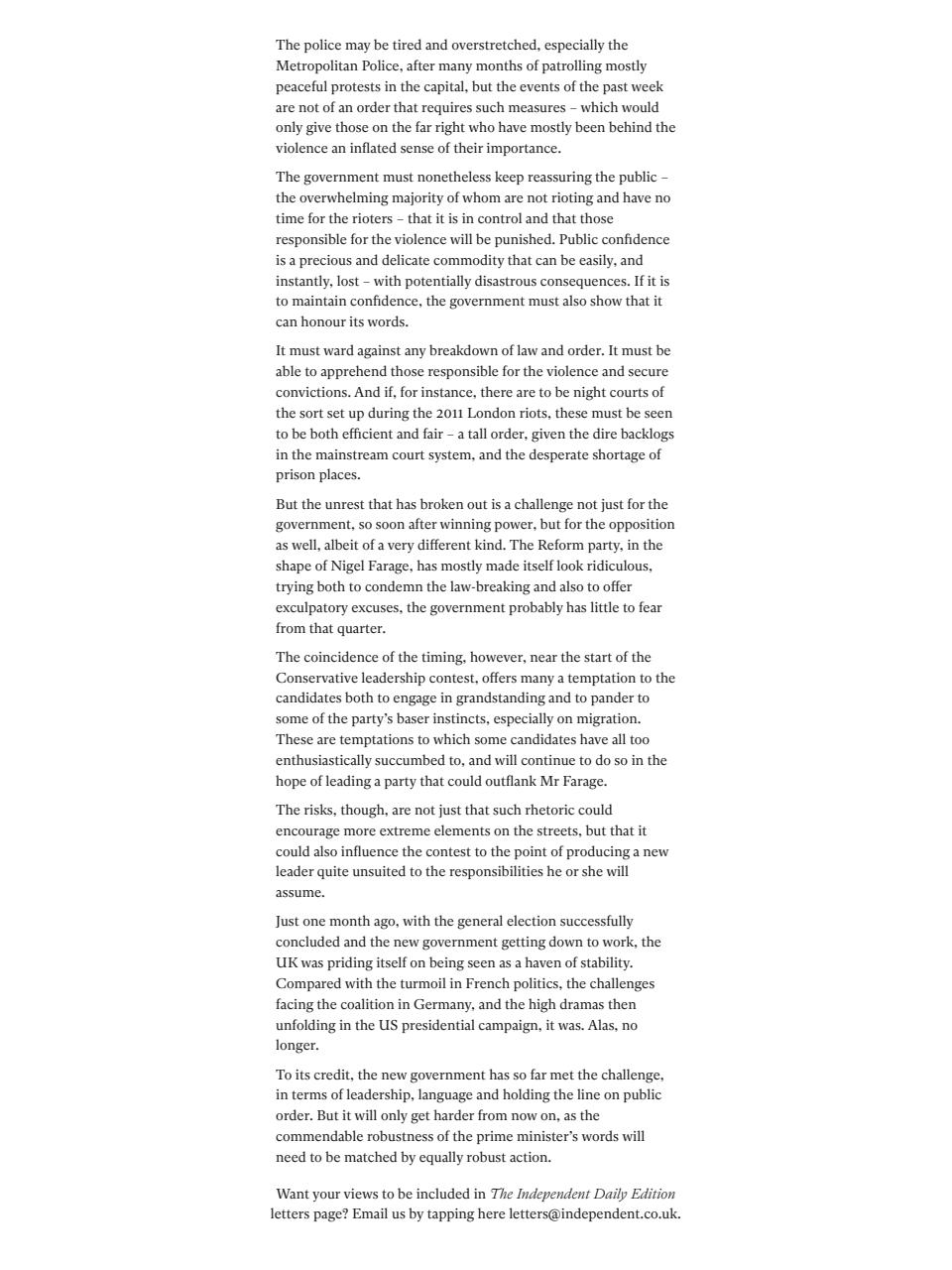 The Independent Daily Edition Newspaper Preview Pages