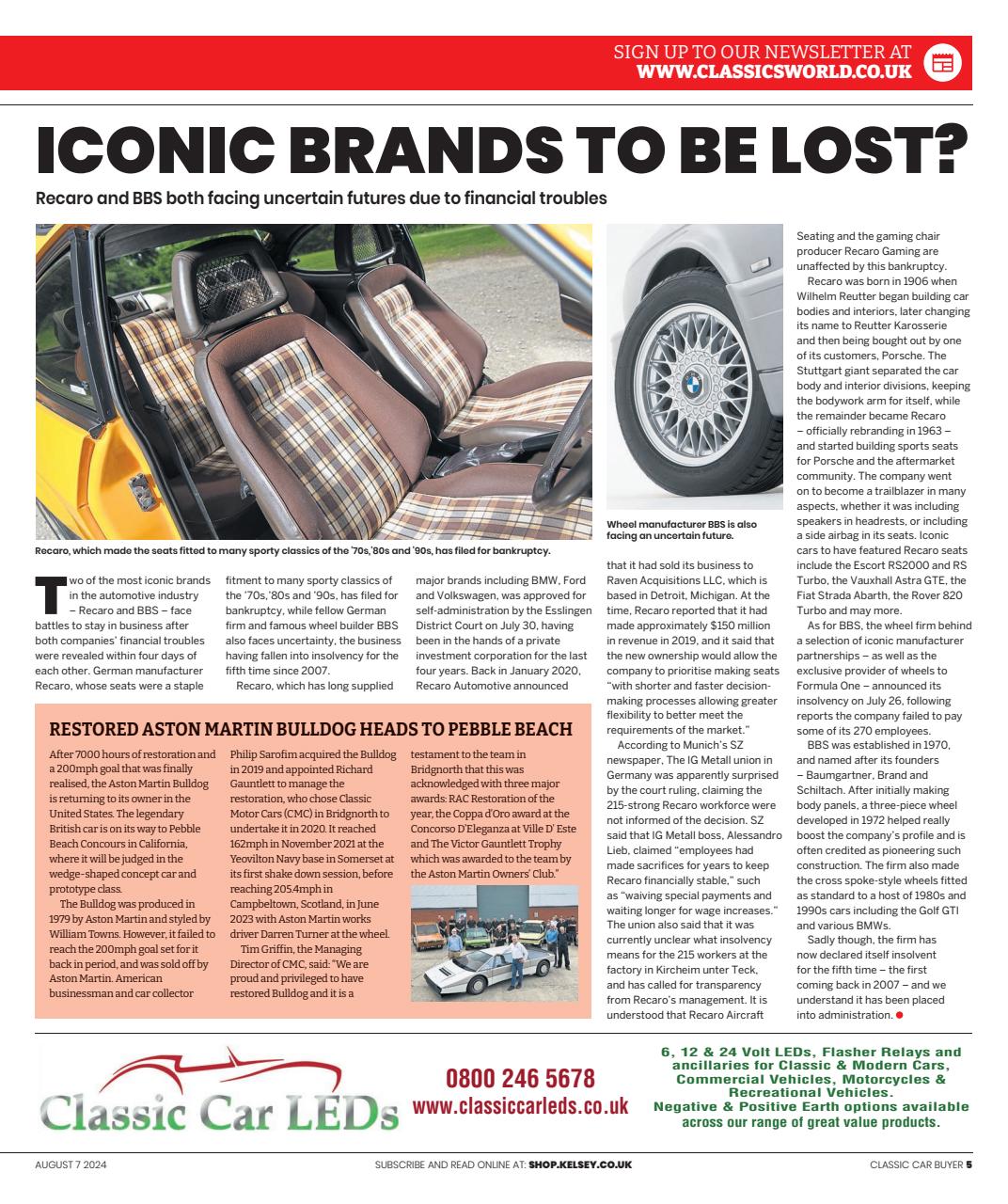 Classic Car Buyer Preview Pages