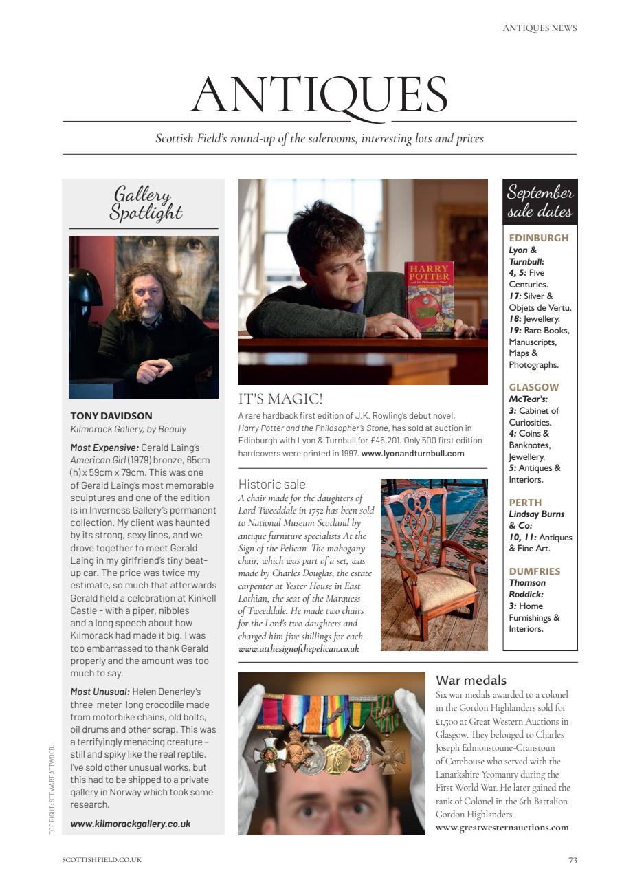 Scottish Field Preview Pages