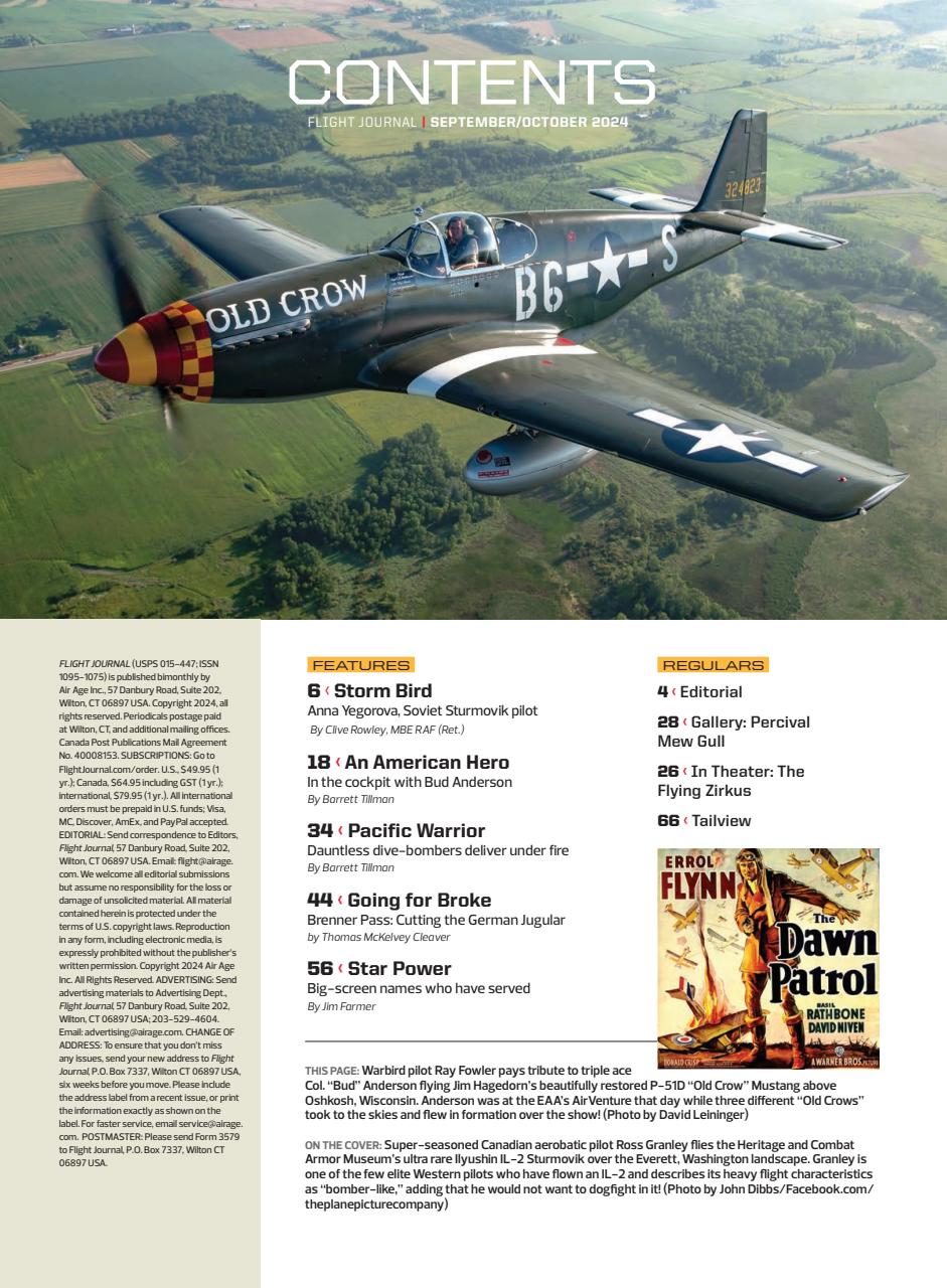 Flight Journal Preview Pages