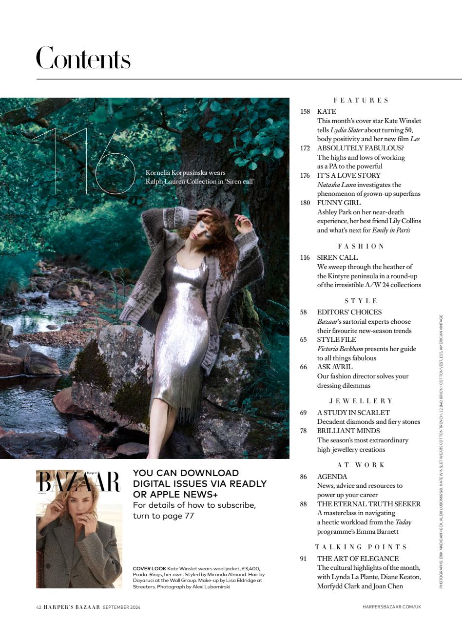 Harper's Bazaar Preview Pages