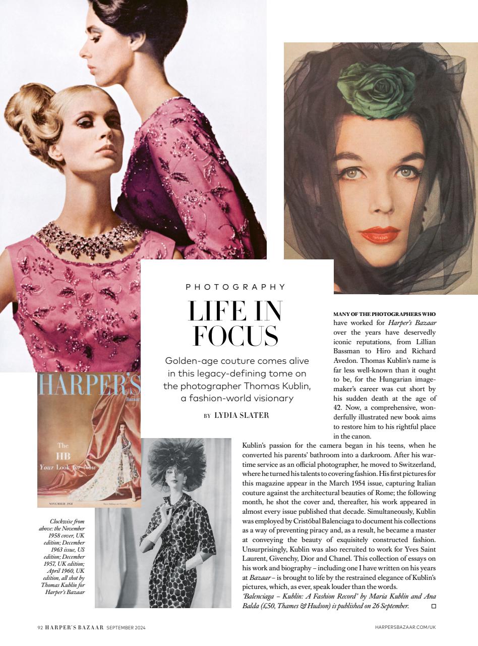 Harper's Bazaar Preview Pages