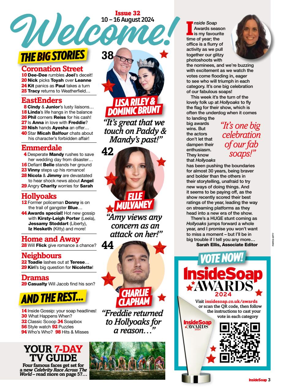Inside Soap Preview Pages