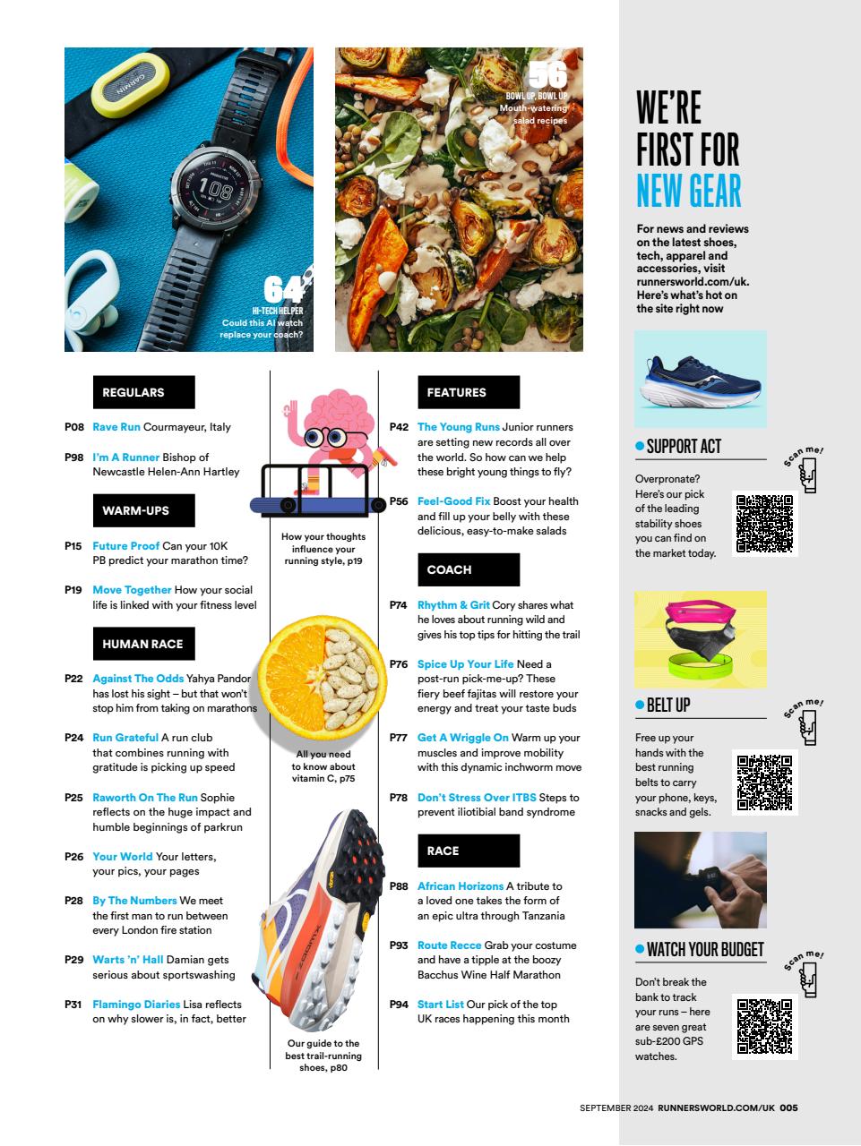 Runner's World Preview Pages