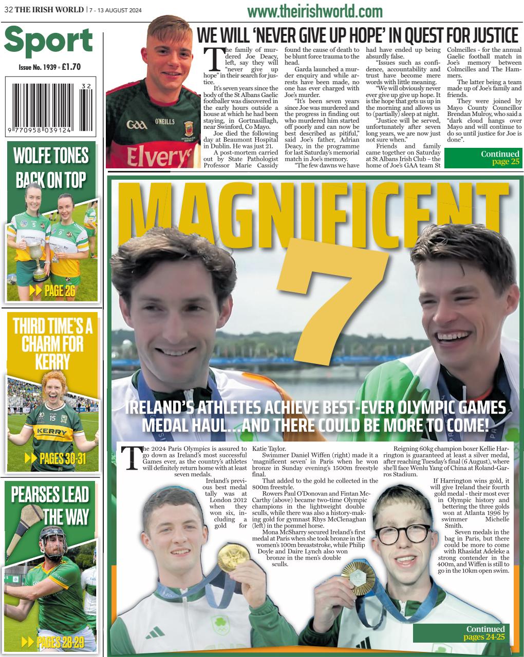 Irish World Preview Pages