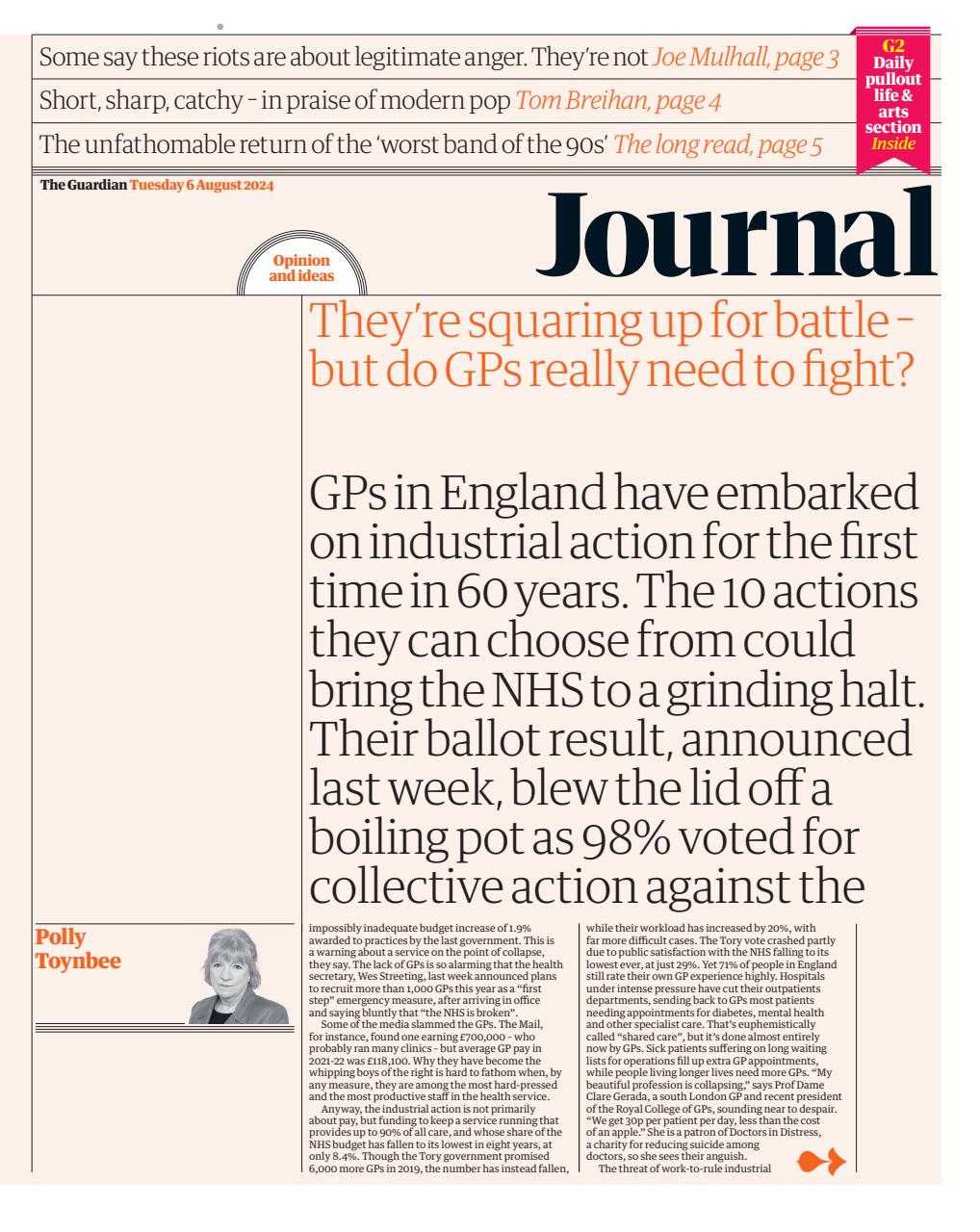 The Guardian Newspaper Preview Pages