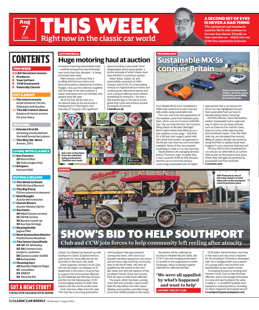 Classic Car Weekly Preview Pages