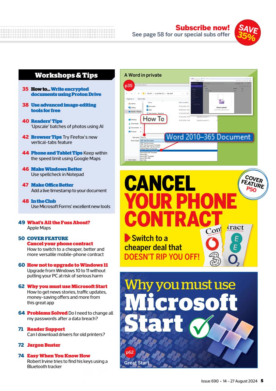 Computer Active Preview Pages