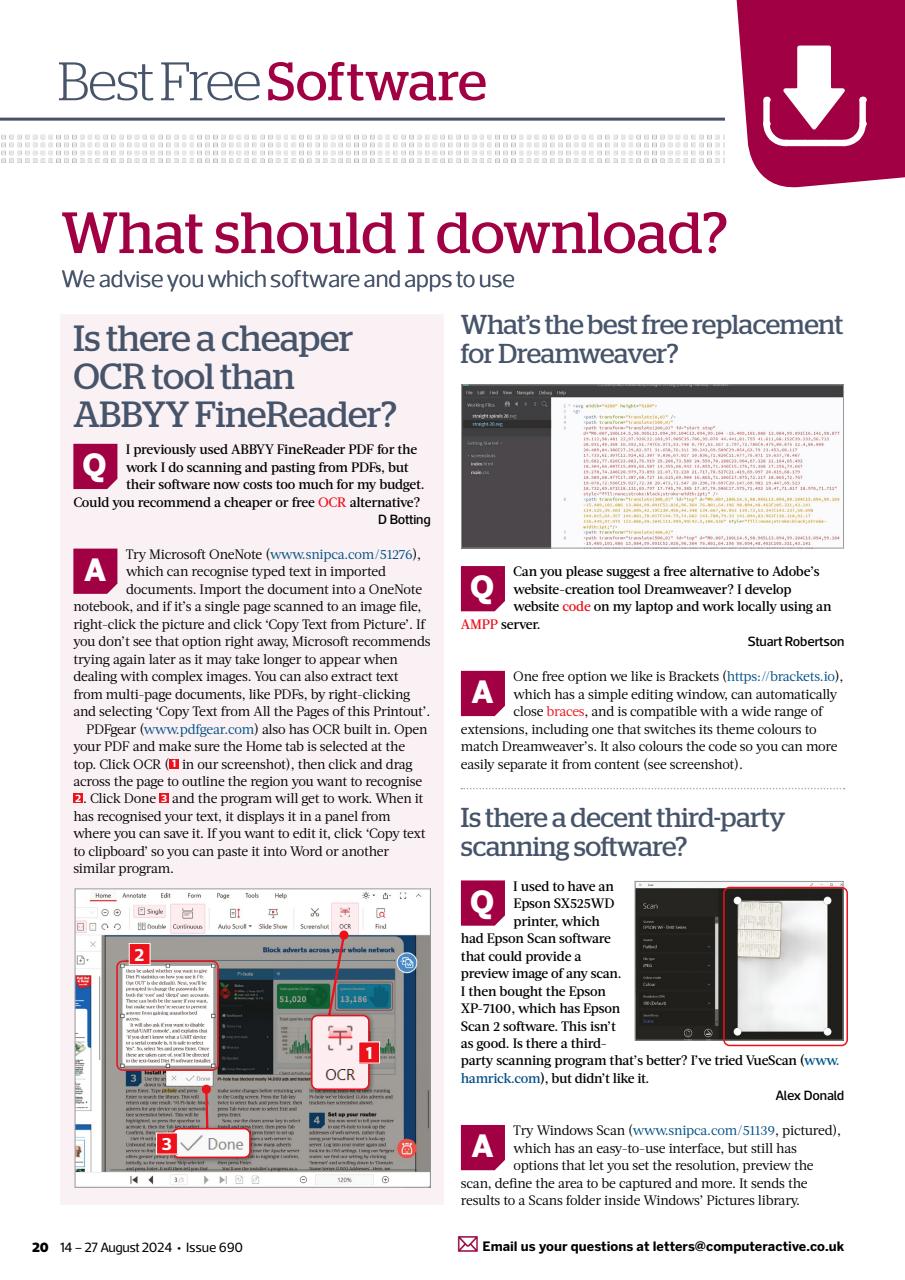 Computer Active Preview Pages