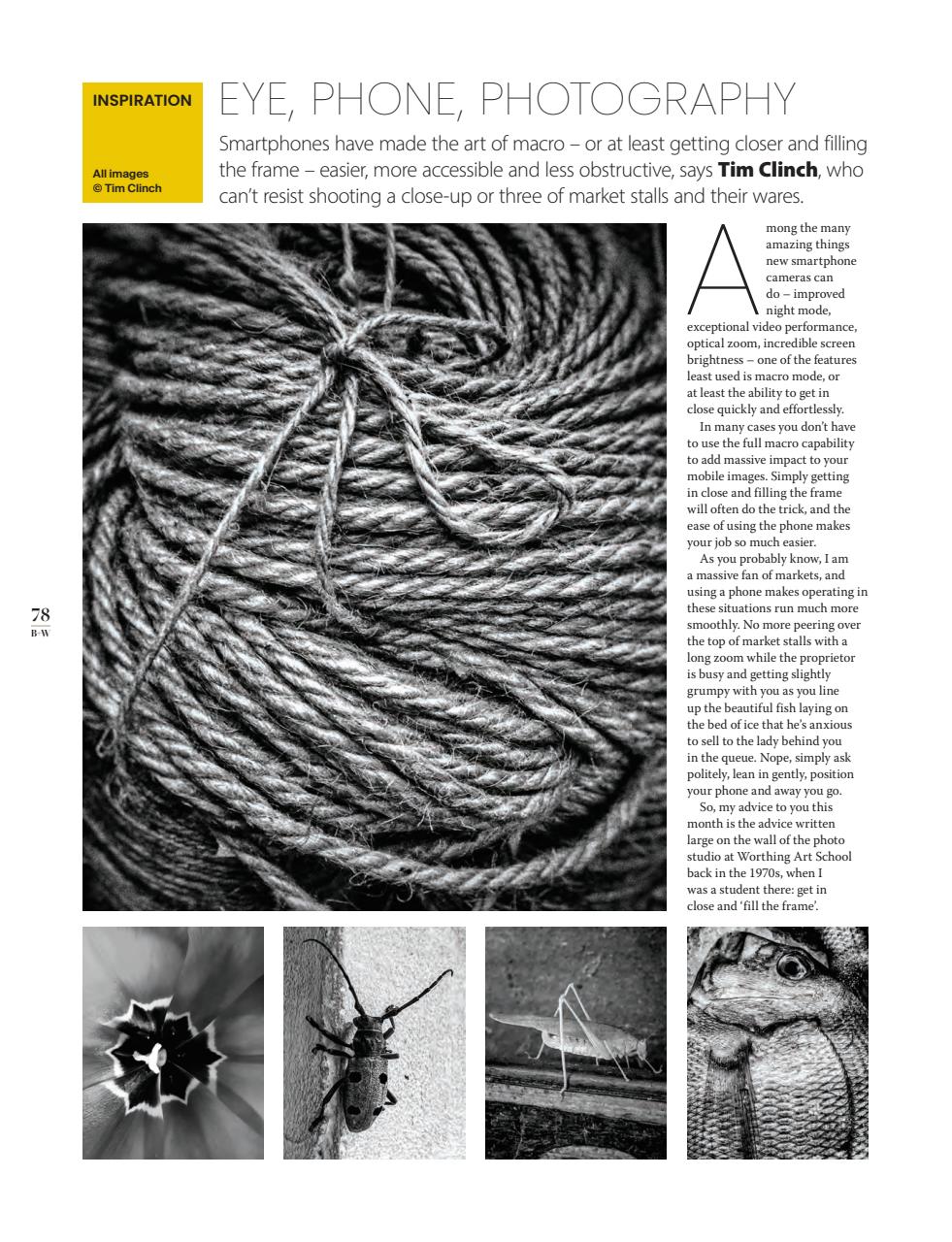 Black+White Photography Preview Pages