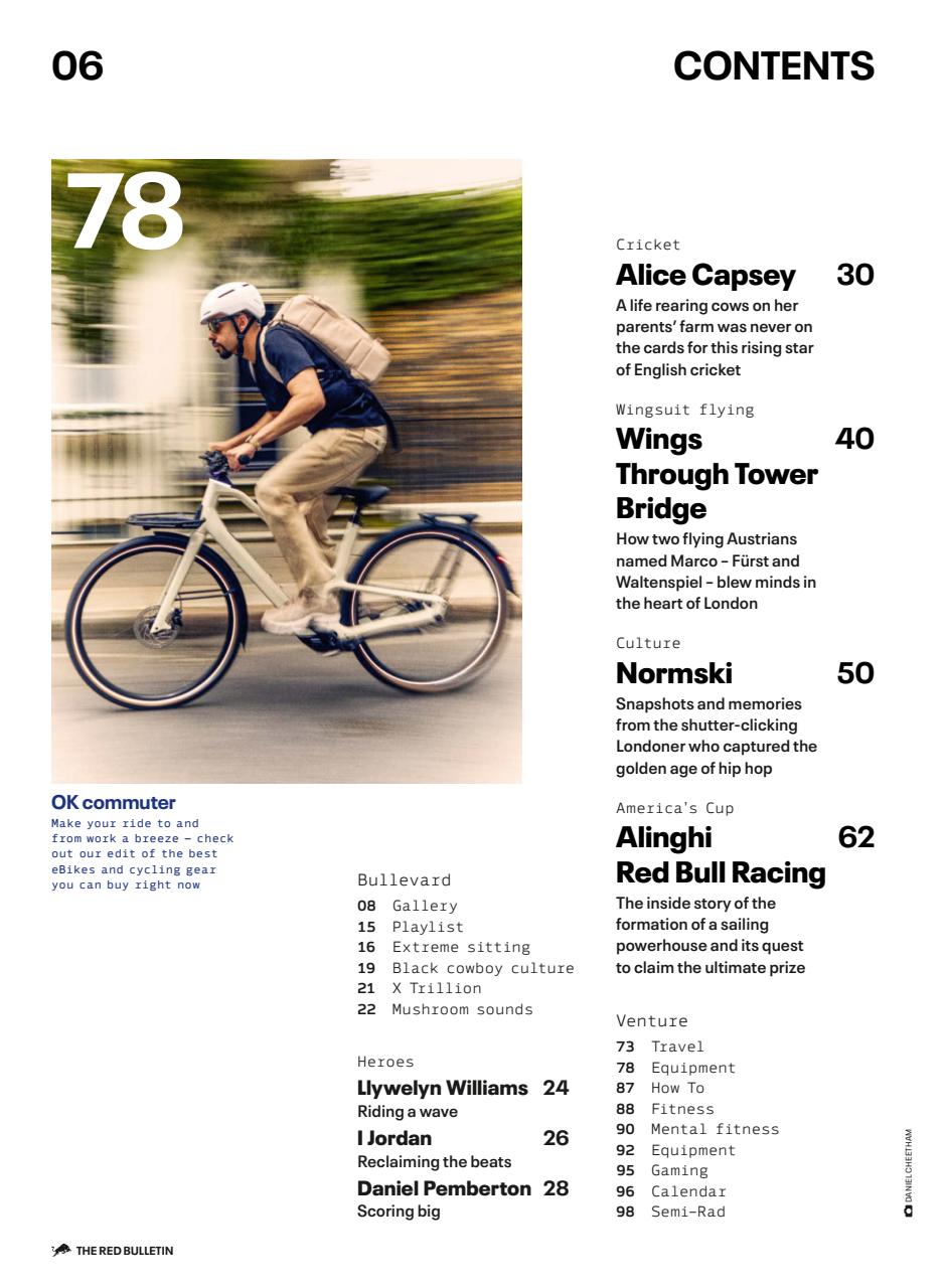 The Red Bulletin UK Edition Preview Pages