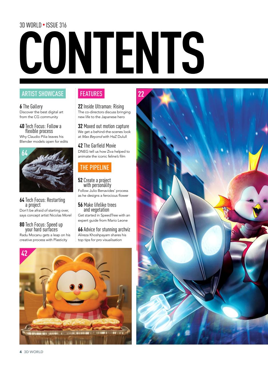 3D World Preview Pages
