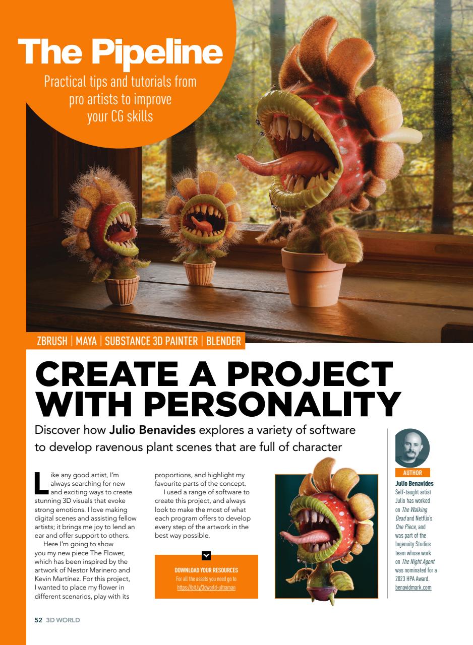 3D World Preview Pages