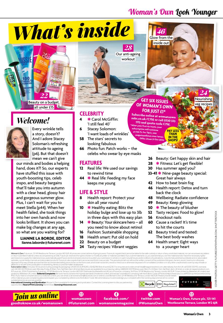 Woman's Own Lifestyle Special Preview Pages