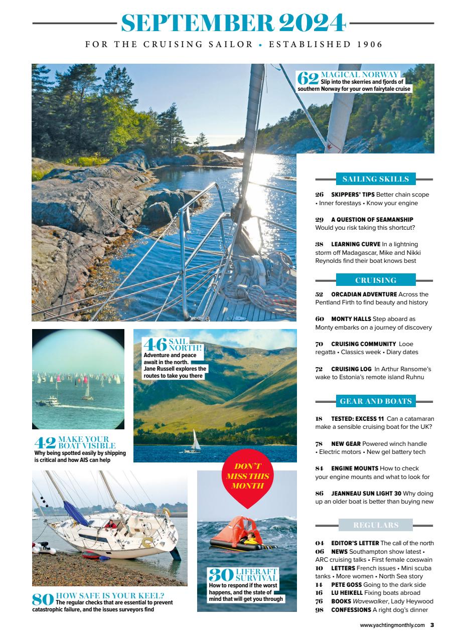 Yachting Monthly Preview Pages