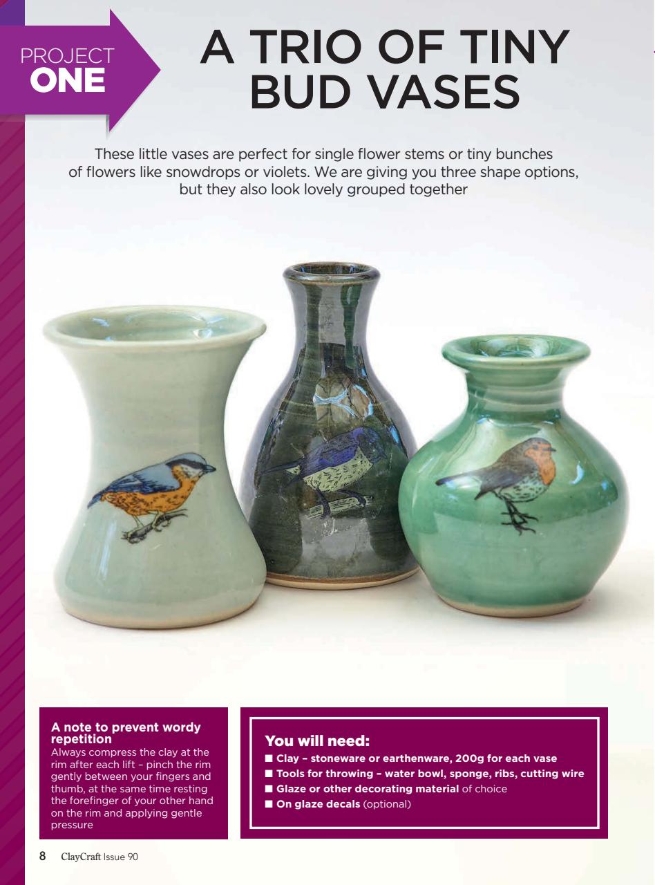 ClayCraft Magazine Subscriptions and Issue 90 Issue