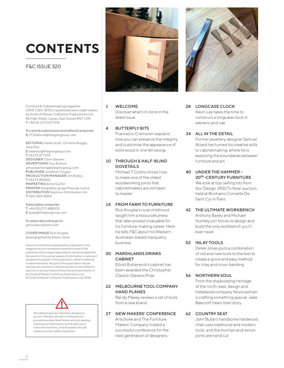 Furniture & Cabinetmaking Preview Pages