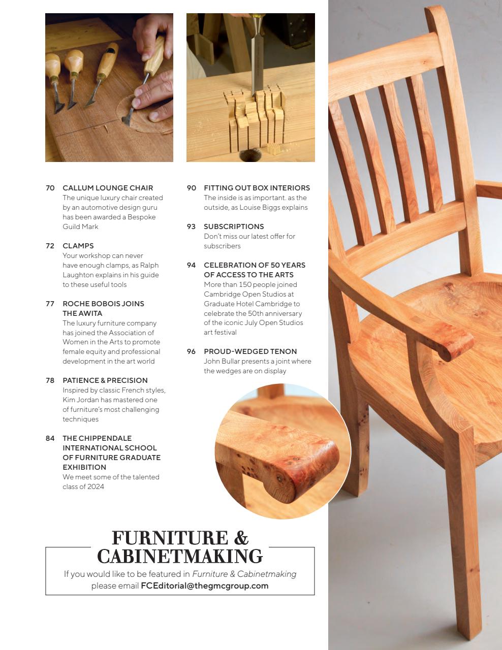 Furniture & Cabinetmaking Preview Pages
