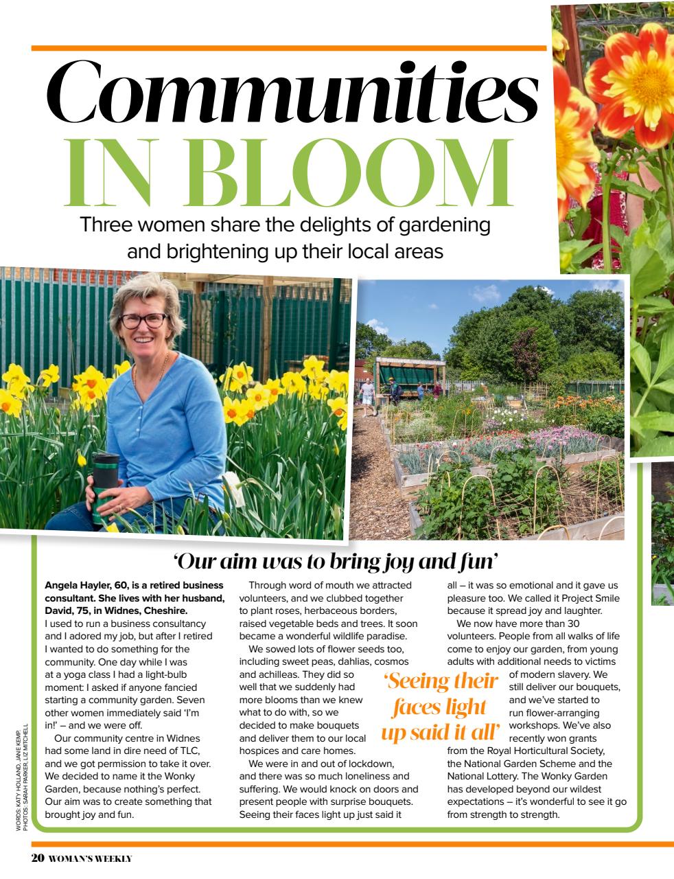 Woman's Weekly Preview Pages