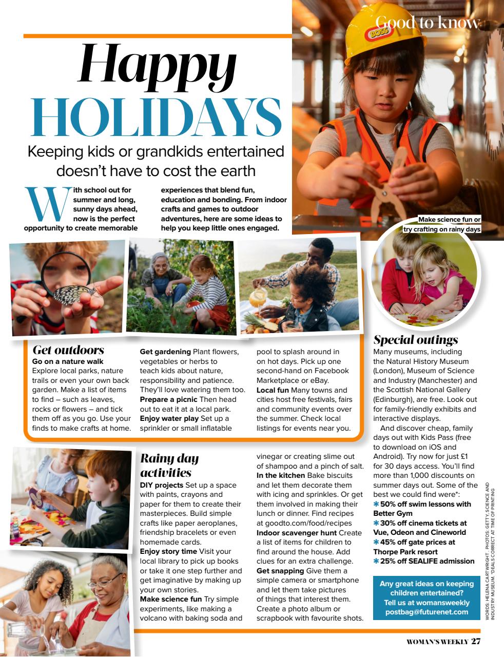 Woman's Weekly Preview Pages