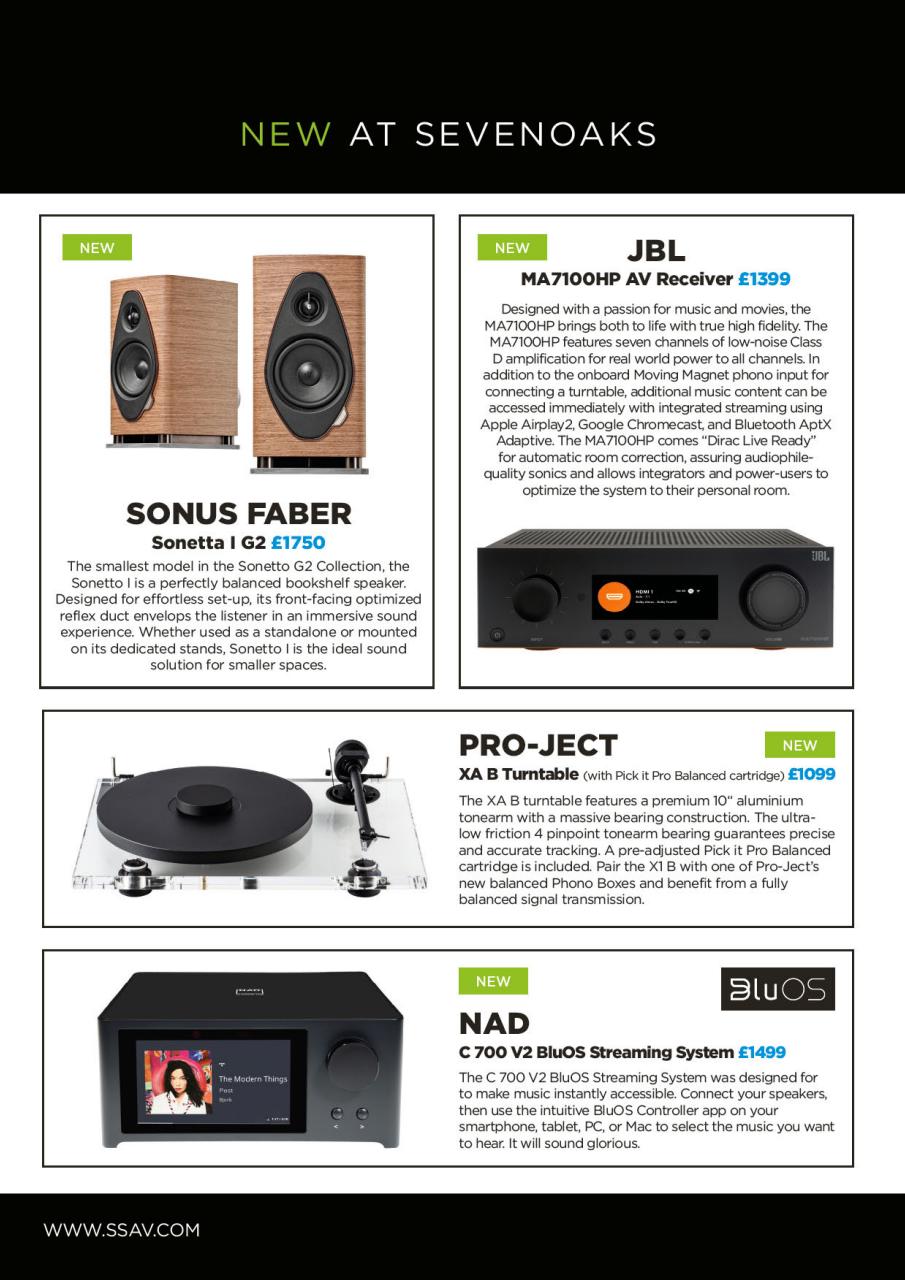 What HiFi Preview Pages