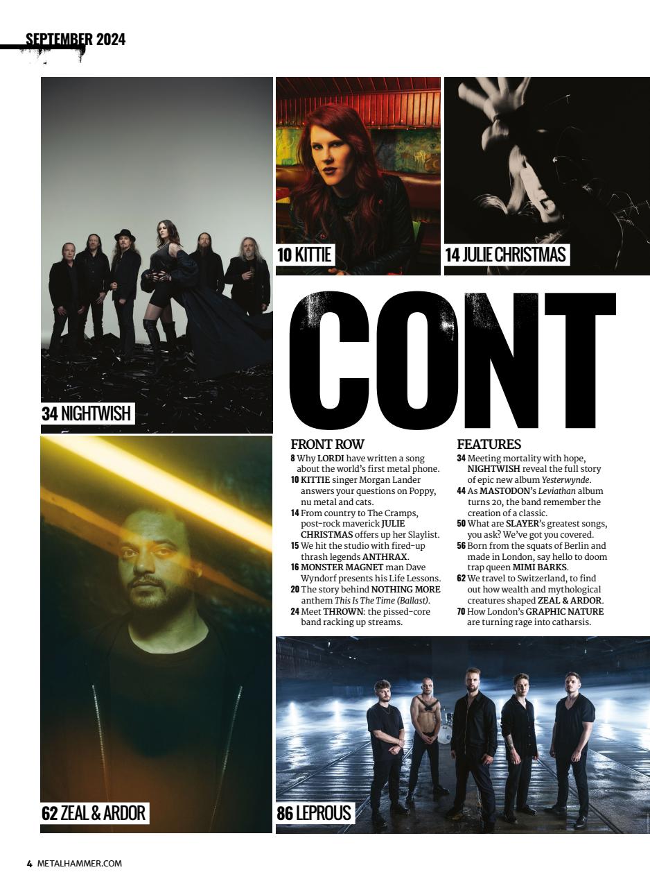 Metal Hammer Preview Pages