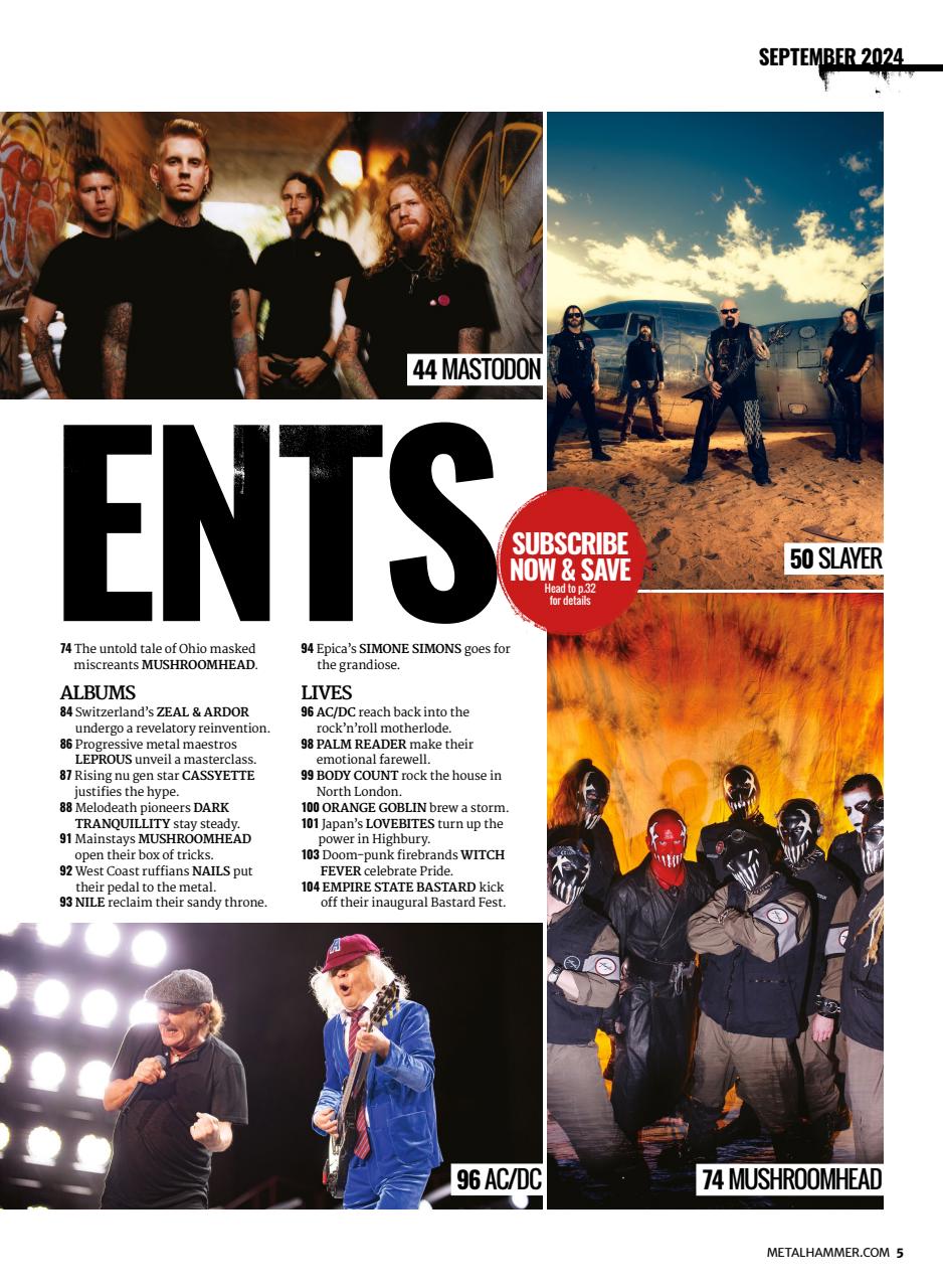 Metal Hammer Preview Pages