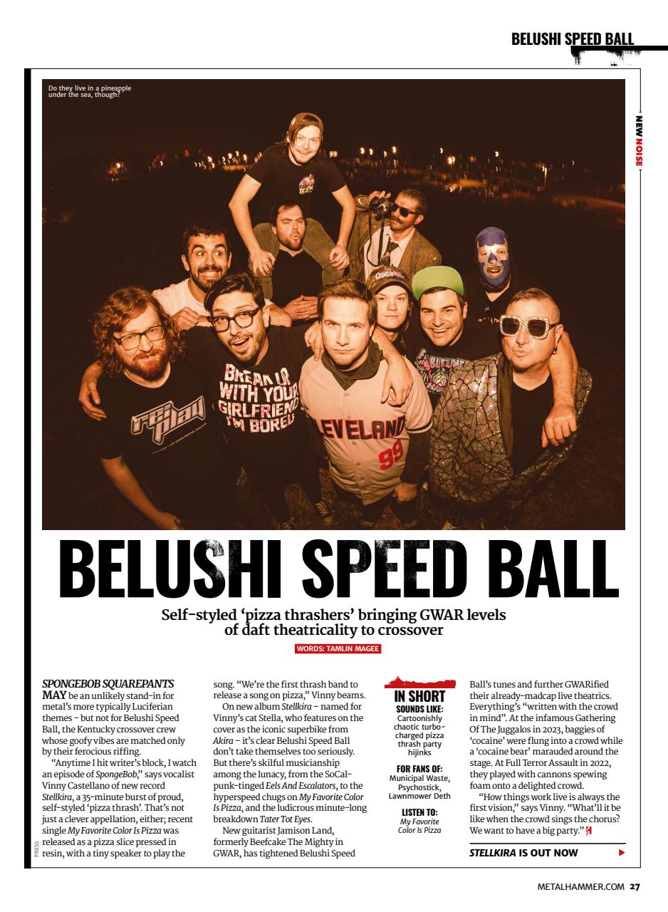 Metal Hammer Preview Pages