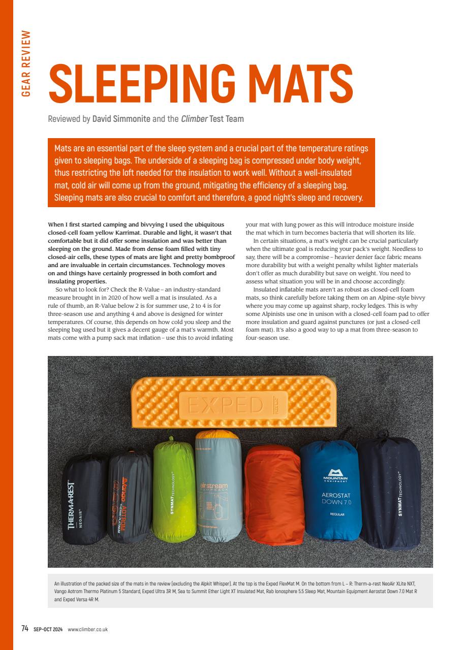 Climber Preview Pages