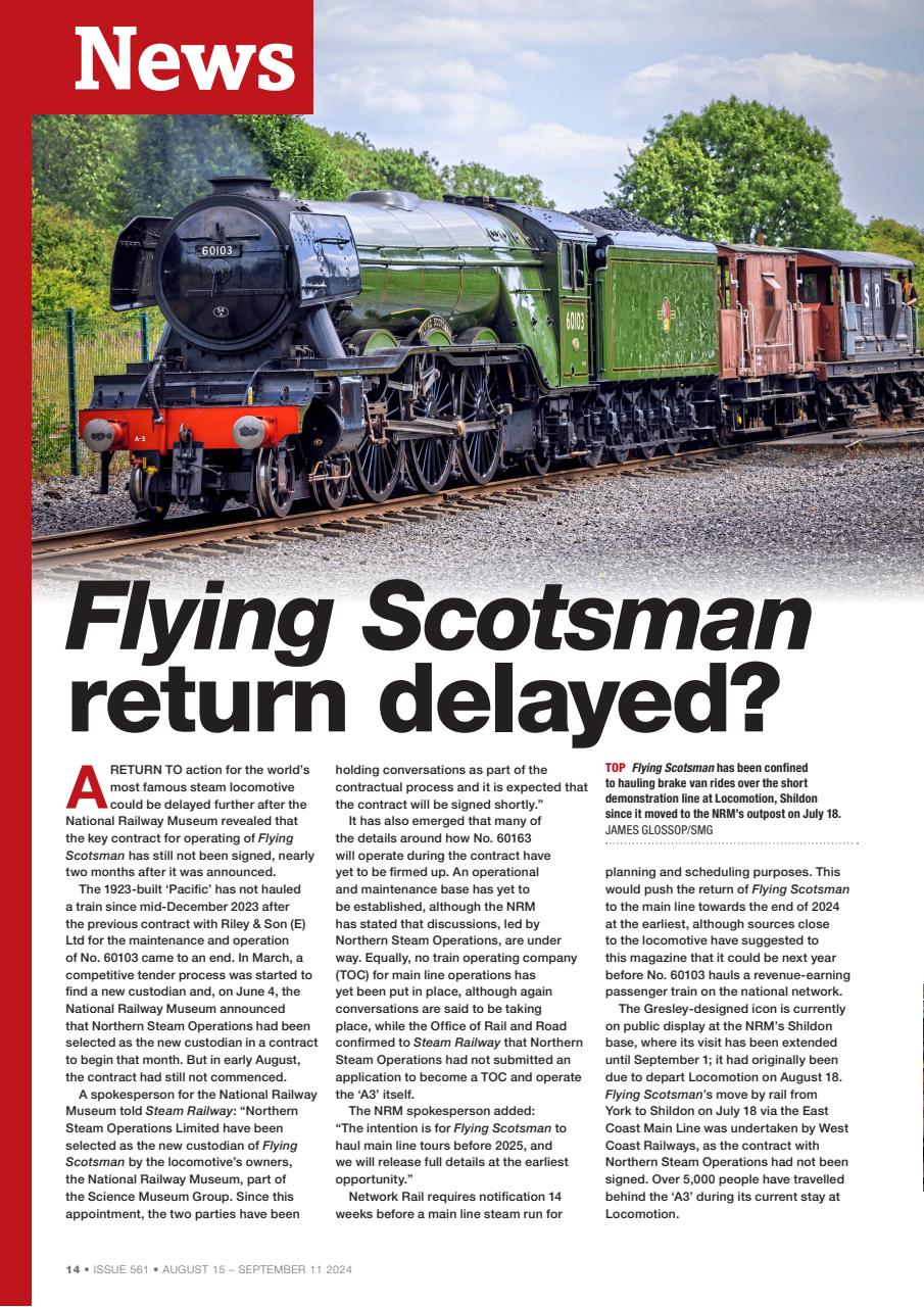 Steam Railway Preview Pages