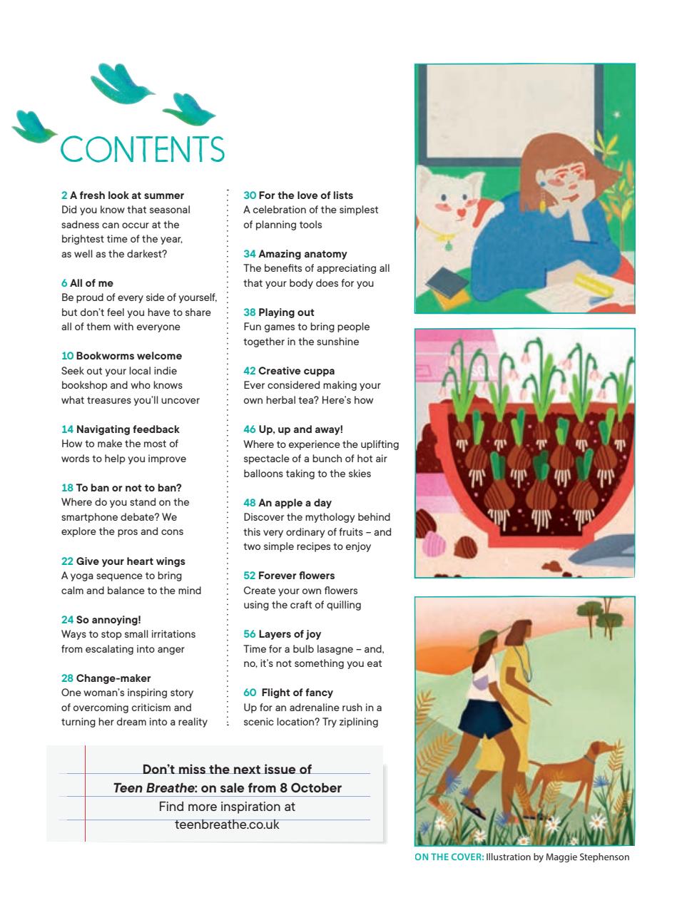 Teen Breathe Preview Pages