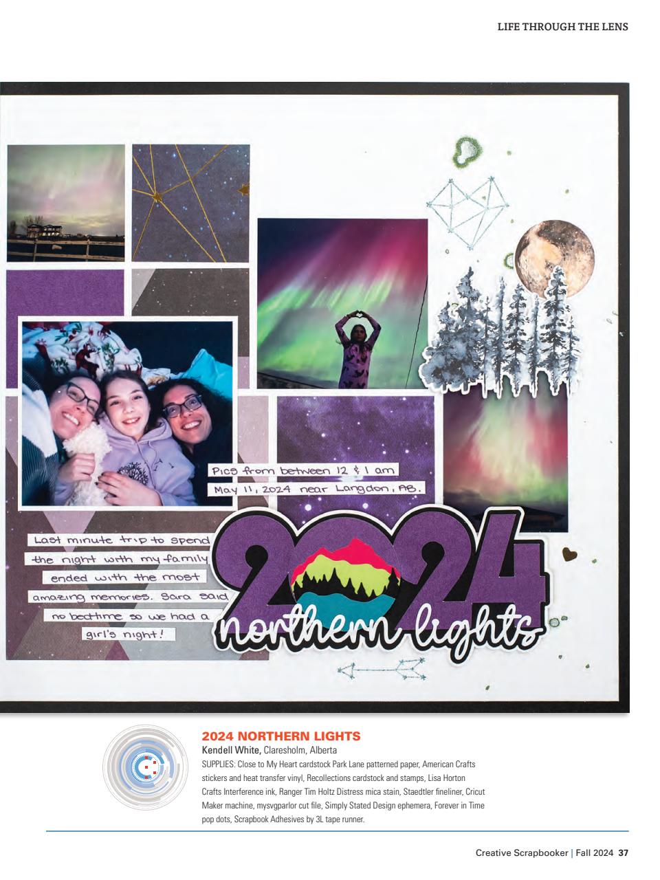 Creative Scrapbooker Preview Pages